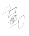 Diagram for 2020 Ram ProMaster City Weather Strip - 68268782AA