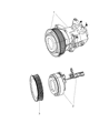 Diagram for Dodge A/C Clutch - 5140462AA