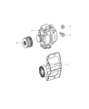 Diagram for 2009 Dodge Sprinter 2500 Alternator - 4801250AC