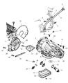 Diagram for 1999 Jeep Grand Cherokee Dipstick - 52118641