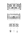 Diagram for Dodge A/C Switch - 55111240AK