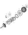 Diagram for Dodge Dart Crankshaft - 5047376AC