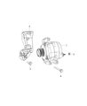 Diagram for 2016 Jeep Renegade Alternator - 56029624AB