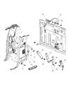 Diagram for 2003 Dodge Ram 1500 Seat Belt - 5JK121DVAB