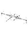 Diagram for Dodge Ram 3500 Rack And Pinion - 52110487AI