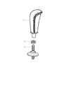 Diagram for Dodge Viper Shift Knob - HD421KA