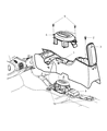 Diagram for 2004 Dodge Neon Air Bag Control Module - 5084086AB