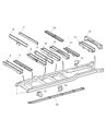 Diagram for Dodge Sprinter 3500 Front Cross-Member - 5118178AA