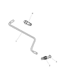 Diagram for Jeep Grand Cherokee PCV Hose - 53030851