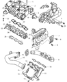 Diagram for Chrysler Pacifica Exhaust Manifold - 4648912AC