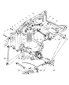 Diagram for Chrysler Aspen Control Arm - 52113278AA