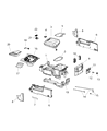 Diagram for 2018 Ram 5500 Armrest - 6VR94LU7AA