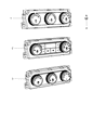 Diagram for 2011 Ram 4500 A/C Switch - 55111290AB