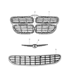Diagram for 2001 Dodge Stratus Grille - 4805651AA
