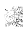 Diagram for Jeep Liberty Throttle Cable - 53013136AC