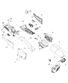 Diagram for 2014 Jeep Grand Cherokee Armrest - 5PH74DX9AB