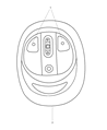 Diagram for Chrysler PT Cruiser Dome Light - 5016602AA