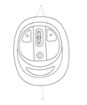 Diagram for 2002 Chrysler PT Cruiser Dome Light - 5016602AA