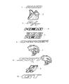 Diagram for 2020 Dodge Charger Emblem - 68394696AA