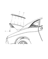 Diagram for 2010 Dodge Challenger Spoiler - 1FS64ARHAB