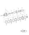 Diagram for Chrysler Crossfire Piston - 52108413AA