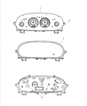 Diagram for Dodge Stratus Instrument Cluster - 4602469AA
