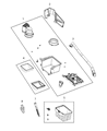 Diagram for Mopar Brake Booster Vacuum Hose - 55057494AB