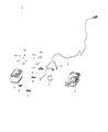 Diagram for Chrysler 300 Battery Cable - 68066100AC