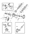 Diagram for Ram Transfer Case Shim - 5086705AA