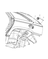 Diagram for Chrysler Pacifica Fuel Filler Neck - 4809407AE