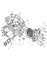 Diagram for Chrysler Sebring Differential - 5069058AA