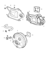 Diagram for Jeep Brake Booster - 68039279AC