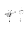 Diagram for Ram ProMaster 1500 Air Bag Control Module - 68335042AC