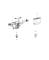 Diagram for 2018 Ram ProMaster 1500 Air Bag Control Module - 68335042AC