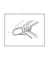 Diagram for 2008 Dodge Durango Car Mirror - 55078074AI