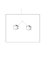 Diagram for 2018 Jeep Wrangler Fog Light - 82215163