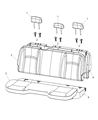 Diagram for 2014 Ram 1500 Seat Cover - 5NQ04LA8AA