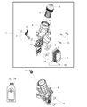 Diagram for 2017 Jeep Wrangler Oil Cooler - 68341976AA