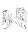 Diagram for 2010 Dodge Ram 1500 Seat Belt - 5KP94XDVAB