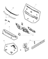 Diagram for Dodge Journey Dash Panels - 5067841AD