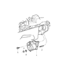 Diagram for 2004 Dodge Ram 3500 Starter Motor - 5037199AB