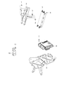 Diagram for 2019 Ram 1500 Engine Control Module - 5150767AC