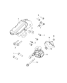 Diagram for 2013 Ram 1500 Engine Mount - 52122805AF