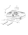 Diagram for Dodge Viper Fuel Tank - 5181528AC