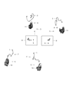 Diagram for 2020 Jeep Compass Speed Sensor - 68351460AB