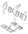 Diagram for 2016 Dodge Durango Seat Cover - 5RV19HL1AC