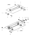 Diagram for 2000 Jeep Cherokee Control Arm - 5134988AA