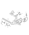 Diagram for 2006 Dodge Sprinter 2500 Power Steering Hose - 5119564AA