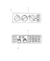 Diagram for 1997 Dodge Intrepid A/C Switch - 4757030