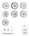 Diagram for 2013 Dodge Journey Spare Wheel - 1RU20XZAAC
